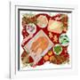 Festive Food-Claire Huntley-Framed Giclee Print