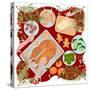 Festive Food-Claire Huntley-Stretched Canvas