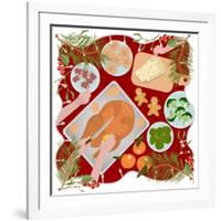 Festive Food-Claire Huntley-Framed Giclee Print