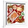 Festive Food-Claire Huntley-Framed Giclee Print