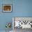 Festive Labradors-Dominic Davison-Framed Art Print displayed on a wall