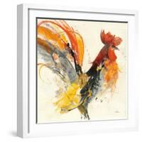 Festive Rooster I-Albena Hristova-Framed Art Print