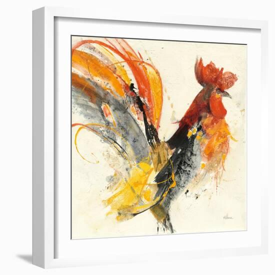 Festive Rooster I-Albena Hristova-Framed Art Print