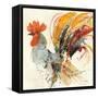 Festive Rooster II-Albena Hristova-Framed Stretched Canvas