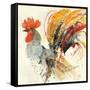 Festive Rooster II-Albena Hristova-Framed Stretched Canvas