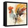 Festive Rooster II-Albena Hristova-Framed Stretched Canvas