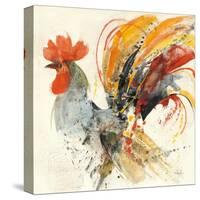 Festive Rooster II-Albena Hristova-Stretched Canvas