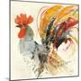Festive Rooster II-Albena Hristova-Mounted Art Print