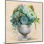 Festive Succulents I-Julia Purinton-Mounted Art Print