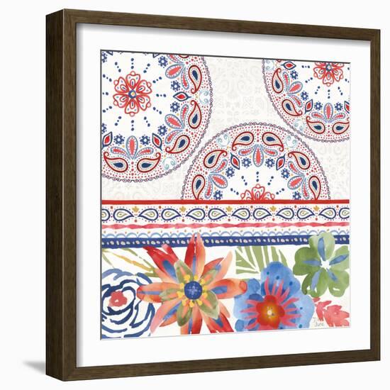 Festive Summer II-Dina June-Framed Art Print