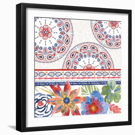 Festive Summer II-Dina June-Framed Art Print