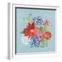 Festive Summer V-Dina June-Framed Art Print