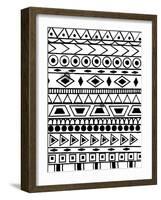 Festive Tribal-Laura Miller-Framed Giclee Print