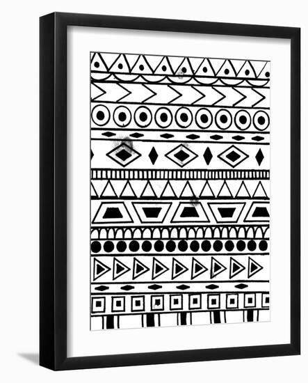 Festive Tribal-Laura Miller-Framed Giclee Print