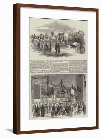 Festivities at Badminton-null-Framed Giclee Print