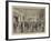 Festivities at Fishmongers' Hall, the Court Dining-Room-null-Framed Giclee Print