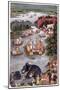 Festivities on a River, C.1825-null-Mounted Giclee Print