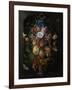 Festoon of Fruit and Flowers - Still Life-Jan Davidsz de Heem-Framed Art Print