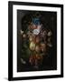 Festoon of Fruit and Flowers - Still Life-Jan Davidsz de Heem-Framed Art Print