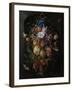 Festoon of Fruit and Flowers - Still Life-Jan Davidsz de Heem-Framed Art Print