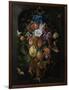 Festoon of Fruit and Flowers - Still Life-Jan Davidsz de Heem-Framed Art Print