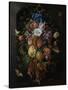 Festoon of Fruit and Flowers - Still Life-Jan Davidsz de Heem-Stretched Canvas