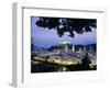 Festung (Fortress) Hohensalzburg at Twilight, Salzburg, Salzburgland, Austria, Europe-Richard Nebesky-Framed Photographic Print