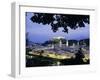 Festung (Fortress) Hohensalzburg at Twilight, Salzburg, Salzburgland, Austria, Europe-Richard Nebesky-Framed Photographic Print