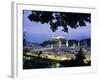 Festung (Fortress) Hohensalzburg at Twilight, Salzburg, Salzburgland, Austria, Europe-Richard Nebesky-Framed Photographic Print