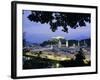 Festung (Fortress) Hohensalzburg at Twilight, Salzburg, Salzburgland, Austria, Europe-Richard Nebesky-Framed Photographic Print