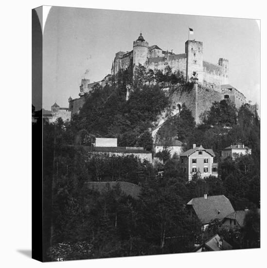 Festung Hohensalzburg, Salzburg, Austria, C1900s-Wurthle & Sons-Stretched Canvas