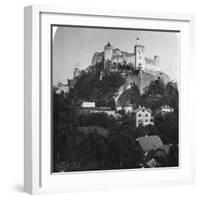 Festung Hohensalzburg, Salzburg, Austria, C1900s-Wurthle & Sons-Framed Photographic Print