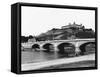 Festung Marienberg Fortress Seen from Ludwigs Bridge, Wuerzburg, circa 1910-Jousset-Framed Stretched Canvas