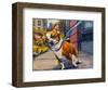 Fetch Cab-Connie R. Townsend-Framed Art Print