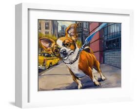 Fetch Cab-Connie R. Townsend-Framed Art Print