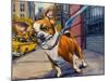 Fetch Cab-Connie R. Townsend-Mounted Art Print