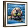 Fetch-Kathryn Wronski-Framed Art Print