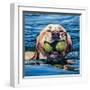 Fetch-Kathryn Wronski-Framed Art Print