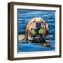 Fetch-Kathryn Wronski-Framed Art Print