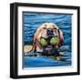 Fetch-Kathryn Wronski-Framed Art Print