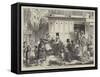 Fetching Home the Christmas Dinner-John Leech-Framed Stretched Canvas