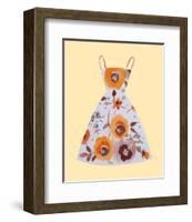 Fetching-Jane Claire-Framed Art Print