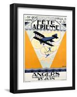 Fete Aerienne Angers-P^ L^ Armand-Framed Art Print