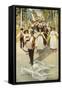 Fete, Alsace-Charles Spindler-Framed Stretched Canvas