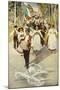 Fete, Alsace-Charles Spindler-Mounted Art Print