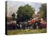 Fete at Argenteuil, 1884-Claude Monet-Stretched Canvas