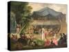 Fete at Colisee Near Lille, C.1791-Francois Louis Joseph Watteau-Stretched Canvas