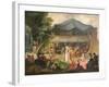 Fete at Colisee Near Lille, C.1791-Francois Louis Joseph Watteau-Framed Giclee Print