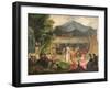 Fete at Colisee Near Lille, C.1791-Francois Louis Joseph Watteau-Framed Giclee Print