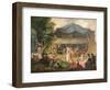 Fete at Colisee Near Lille, C.1791-Francois Louis Joseph Watteau-Framed Giclee Print